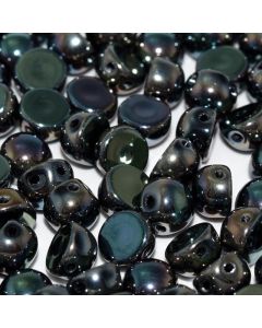 2-Hole Cabochon 23980-22500 Jet Celsian Full