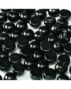 2-Hole Cabochon 23980 Jet