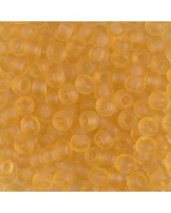 Miyuki Rocailles 6/0 0132F Matte Transparent Topaz