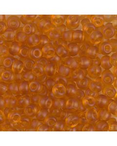 Miyuki Rocailles 6/0 0133F Matte Transparent Dark Topaz