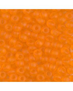 Miyuki Rocailles 6/0 0138F Matte Transparent Orange