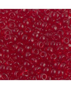 Miyuki Rocailles 6/0 0141 Transparent Red Ruby