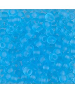 Miyuki Rocailles 6/0 0148F Matte Transparent Aqua