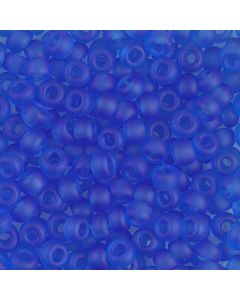 Miyuki Rocailles 6/0 0150F Matte Transparent Sapphire