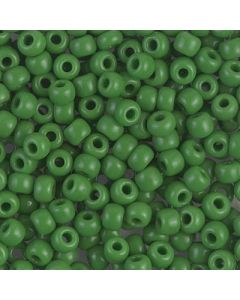 Miyuki Rocailles 6/0 0411 Opaque Jade Green