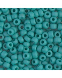 Miyuki Rocailles 6/0 0412F Matte Opaque Turquoise