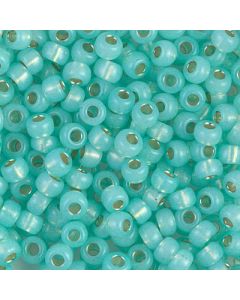 Miyuki Rocailles 6/0 0571 Opal Silver Lined Dyed Light Aqua