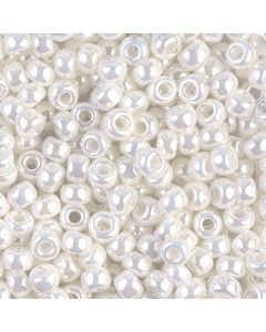 Miyuki Rocailles 6/0 0591 Ivory Pearl Ceylon