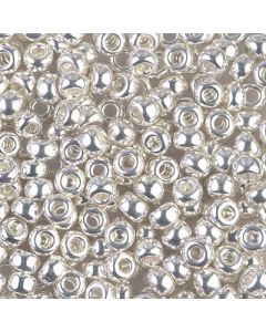 Miyuki Rocailles 6/0 0961 Bright Sterling Silver Plated