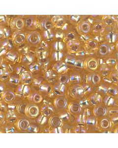 Miyuki Rocailles 6/0 1003 Silver Lined Gold AB