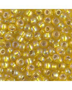 Miyuki Rocailles 6/0 1006 Silver Lined Yellow AB