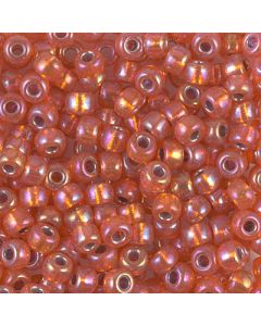Miyuki Rocailles 6/0 1008 Silver Lined Orange AB