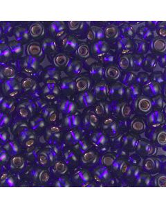 Miyuki Rocailles 6/0 1427 Silver Lined Dyed Violet