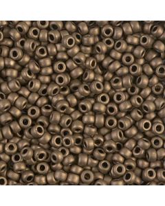 Miyuki Rocailles 6/0 2006 Metallic Matte Bronze
