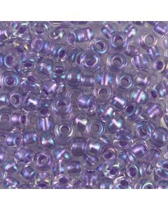 Miyuki Rocailles 6/0 2607 Inside Color Lined Purple