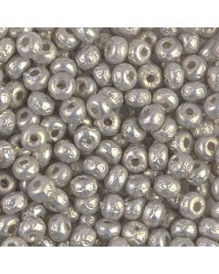 Miyuki Rocailles 6/0 3956 Baroque Silver