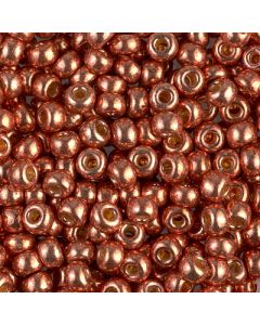 Miyuki Rocailles 6/0 4207 Duracoat® Galvanized Pink Blush
