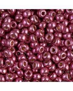 Miyuki Rocailles 6/0 4219 Duracoat® Galvanized Magenta
