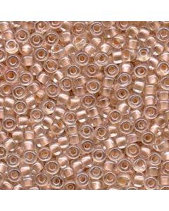 Miyuki Rocailles 6/0 4604 Inside Dyed Pearlized Peach