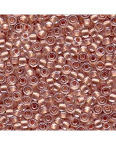 Miyuki Rocailles 6/0 4605 Inside Dyed Pearlized Light Pink
