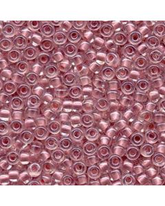 Miyuki Rocailles 6/0 4606 Inside Dyed Pearlized Pink