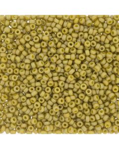 Miyuki Rocailles 6/0 4693 Matte Opaque Glazed Honey Bee AB