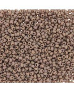 Miyuki Rocailles 6/0 4694 Matte Opaque Glazed Beige AB