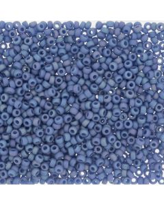 Miyuki Rocailles 6/0 4704 Matte Opaque Glazed Mermaid Blue AB