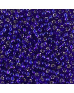 Miyuki Rocailles 8/0 0020 Silver Lined Cobalt