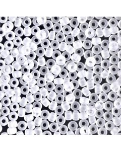 Miyuki Rocailles 8/0 0131F Matte Transparent Crystal
