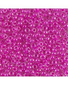 Miyuki Rocailles 8/0 0209 Fuchsia Lined Crystal