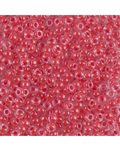 Miyuki Rocailles 8/0 0226 Dark Coral Lined Crystal