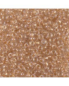 Miyuki Rocailles 8/0 0234 Sparkling Metallic Gold Lined Crystal