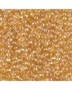 Miyuki Rocailles 8/0 0251 Light Amber AB