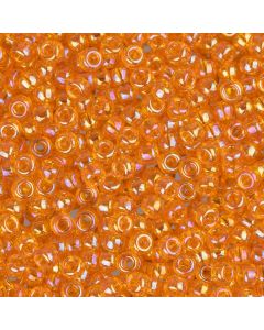 Miyuki Rocailles 8/0 0253 Transparent Light Orange AB