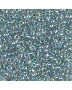 Miyuki Rocailles 8/0 0263 Inside Dyed Color Light Seafoam AB
