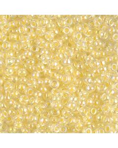 Miyuki Rocailles 8/0 0273 Inside Dyed Color Soft Yellow AB