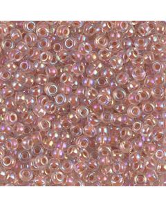 Miyuki Rocailles 8/0 0275 Inside Dyed Color Peach AB