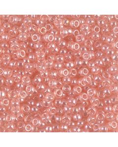 Miyuki Rocailles 8/0 0366 Transparent Pink Glazed Luster