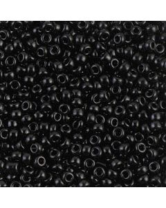 Miyuki Rocailles 8/0 0401 Opaque Black