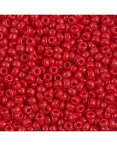 Miyuki Rocailles 8/0 0408 Opaque Red