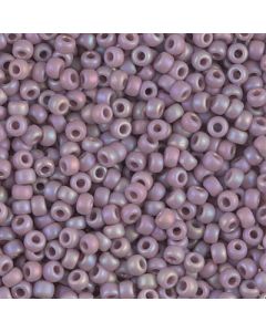 Miyuki Rocailles 8/0 0410FR Matte Opaque Lilac AB