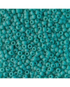Miyuki Rocailles 8/0 0412F Matte Opaque Turquoise