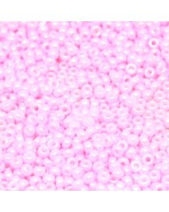 Miyuki Rocailles 8/0 0428 Opaque Pink Luster