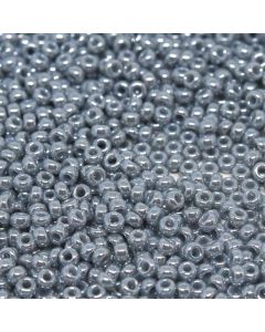 Miyuki Rocailles 8/0 0443 Opaque Luster Ghost Grey