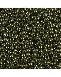 Miyuki Rocailles 8/0 0459 Metallic Olive