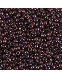 Miyuki Rocailles 8/0 0460 Metallic Dark Raspberry