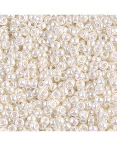 Miyuki Rocailles 8/0 0591 Ivory Pearl Ceylon