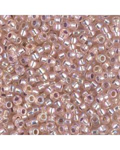 Miyuki Rocailles 8/0 1023 Silver Lined Light Blush