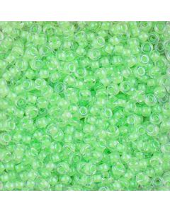 Miyuki Rocailles 8/0 1120 Luminous Mint Green